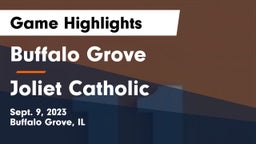 Buffalo Grove  vs Joliet Catholic Game Highlights - Sept. 9, 2023