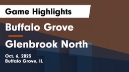 Buffalo Grove  vs Glenbrook North  Game Highlights - Oct. 6, 2023