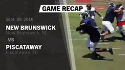 Recap: New Brunswick  vs. Piscataway  2016