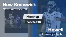 Matchup: New Brunswick High vs. Howell  2016