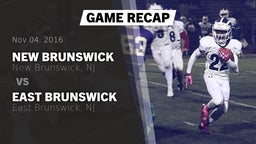 Recap: New Brunswick  vs. East Brunswick  2016