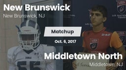 Matchup: New Brunswick High vs. Middletown North  2017