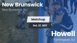 Matchup: New Brunswick High vs. Howell  2017