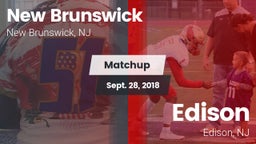 Matchup: New Brunswick High vs. Edison  2018