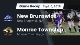 Recap: New Brunswick  vs. Monroe Township  2019