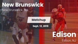 Matchup: New Brunswick High vs. Edison  2019