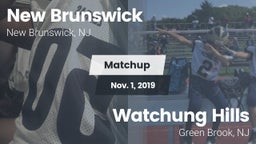 Matchup: New Brunswick High vs. Watchung Hills 2019