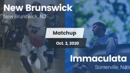 Matchup: New Brunswick High vs. Immaculata  2020