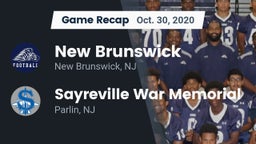 Recap: New Brunswick  vs. Sayreville War Memorial  2020