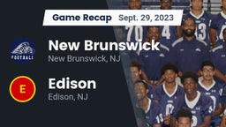 Recap: New Brunswick  vs. Edison  2023