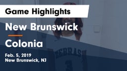 New Brunswick  vs Colonia  Game Highlights - Feb. 5, 2019