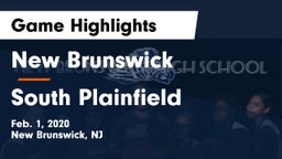 New Brunswick  vs South Plainfield  Game Highlights - Feb. 1, 2020