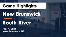 New Brunswick  vs South River  Game Highlights - Jan. 4, 2024