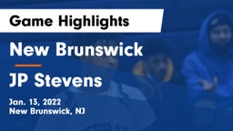 New Brunswick  vs JP Stevens  Game Highlights - Jan. 13, 2022