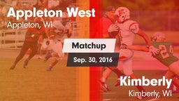 Matchup: Appleton West High vs. Kimberly  2016