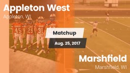 Matchup: Appleton West High vs. Marshfield  2017
