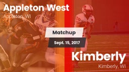 Matchup: Appleton West High vs. Kimberly  2017