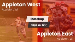 Matchup: Appleton West High vs. Appleton East  2017