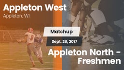 Matchup: Appleton West High vs. Appleton North - Freshmen 2017