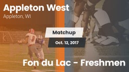 Matchup: Appleton West High vs. Fon du Lac - Freshmen 2017
