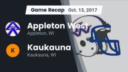 Recap: Appleton West  vs. Kaukauna  2017