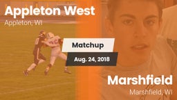 Matchup: Appleton West High vs. Marshfield  2018