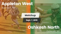 Matchup: Appleton West High vs. Oshkosh North  2018