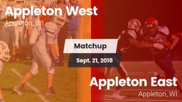 Matchup: Appleton West High vs. Appleton East  2018