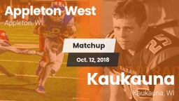Matchup: Appleton West High vs. Kaukauna  2018