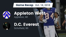 Recap: Appleton West  vs. D.C. Everest  2018
