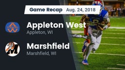 Recap: Appleton West  vs. Marshfield  2018