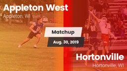 Matchup: Appleton West High vs. Hortonville  2019