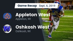 Recap: Appleton West  vs. Oshkosh West  2019