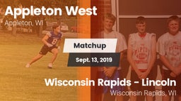 Matchup: Appleton West High vs. Wisconsin Rapids - Lincoln  2019