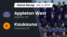 Recap: Appleton West  vs. Kaukauna  2019