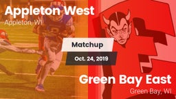 Matchup: Appleton West High vs. Green Bay East  2019