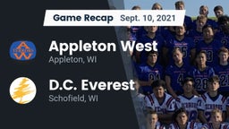 Recap: Appleton West  vs. D.C. Everest  2021