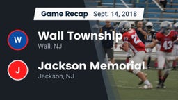 Recap: Wall Township  vs. Jackson Memorial  2018