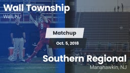 Matchup: Wall Township High vs. Southern Regional  2018