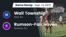 Recap: Wall Township  vs. Rumson-Fair Haven  2019