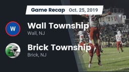 Recap: Wall Township  vs. Brick Township  2019