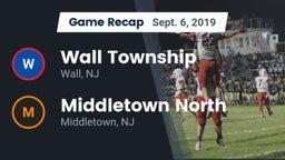 Recap: Wall Township  vs. Middletown North  2019