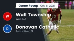Recap: Wall Township  vs. Donovan Catholic  2021