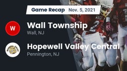 Recap: Wall Township  vs. Hopewell Valley Central  2021