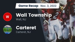 Recap: Wall Township  vs. Carteret  2022