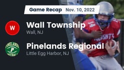 Recap: Wall Township  vs. Pinelands Regional  2022
