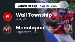 Recap: Wall Township  vs. Manalapan  2023