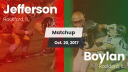Matchup: Jefferson High vs. Boylan  2017