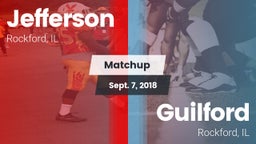 Matchup: Jefferson High vs. Guilford  2018