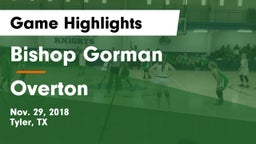 Bishop Gorman  vs Overton Game Highlights - Nov. 29, 2018